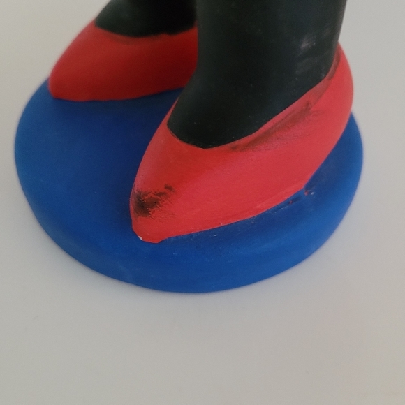 VINTAGE Disney Minnie Mouse Chalkware Plaster Piggy Coin Bank   Mexico  12" - Picture 9 of 16